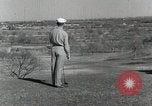 Standbild Aviation Kadetten spielen Golf und Tennis San Antonio Texas USA, 1950, aus Sekunde 9 historischem Filmmaterial Videoclip 65675077926