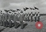 Standbild Aviation Kadetten auf der Parade an der Lackland AFB San Antonio Texas USA, 1950, aus Sekunde 12 historischem Filmmaterial Videoclip 65675077927
