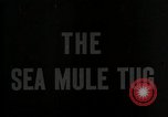 Standbild Meer mule Tug Atlantik, 1944, aus Sekunde 13 historischem Filmmaterial Videoclip 65675077930