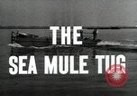 Standbild Meer mule Tug Atlantik, 1944, aus Sekunde 14 historischem Filmmaterial Videoclip 65675077930