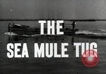 Standbild Meer mule Tug Atlantik, 1944, aus Sekunde 15 historischem Filmmaterial Videoclip 65675077930