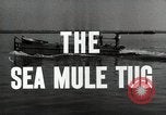 Standbild Meer mule Tug Atlantik, 1944, aus Sekunde 16 historischem Filmmaterial Videoclip 65675077930