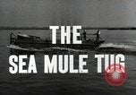 Standbild Meer mule Tug Atlantik, 1944, aus Sekunde 20 historischem Filmmaterial Videoclip 65675077930