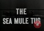 Standbild Meer mule Tug Atlantik, 1944, aus Sekunde 22 historischem Filmmaterial Videoclip 65675077930