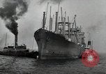 Standbild Meer mule Tug Atlantik, 1944, aus Sekunde 30 historischem Filmmaterial Videoclip 65675077930