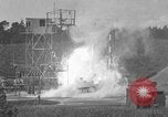 Standbild A-4 Rakete Zündaussetzer Peenemunde Deutschland, 1943, aus Sekunde 28 historischem Filmmaterial Videoclip 65675077965