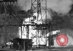 Standbild V-2 Rakete umkippen und explodierende Peenemunde Deutschland, 1943, aus Sekunde 32 historischem Filmmaterial Videoclip 65675077967