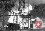 Standbild V-2 Rakete umkippen und explodierende Peenemunde Deutschland, 1943, aus Sekunde 33 historischem Filmmaterial Videoclip 65675077967