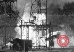 Standbild V-2 Rakete umkippen und explodierende Peenemunde Deutschland, 1943, aus Sekunde 35 historischem Filmmaterial Videoclip 65675077967