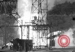 Standbild V-2 Rakete umkippen und explodierende Peenemunde Deutschland, 1943, aus Sekunde 37 historischem Filmmaterial Videoclip 65675077967