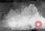 Standbild V-2 Rakete umkippen und explodierende Peenemunde Deutschland, 1943, aus Sekunde 58 historischem Filmmaterial Videoclip 65675077967