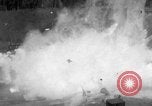Standbild V-2 Rakete umkippen und explodierende Peenemunde Deutschland, 1943, aus Sekunde 59 historischem Filmmaterial Videoclip 65675077967