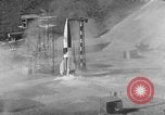 Standbild A-4 Rakete Explosion Peenemunde Deutschland, 1943, aus Sekunde 8 historischem Filmmaterial Videoclip 65675077968