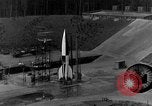 Image of German A-4 missile Peenemunde Germany, 1942, second 8 stock footage video 65675078003