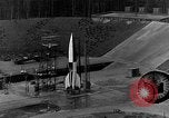 Image of German A-4 missile Peenemunde Germany, 1942, second 12 stock footage video 65675078003