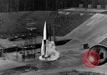 Image of German A-4 missile Peenemunde Germany, 1942, second 20 stock footage video 65675078003