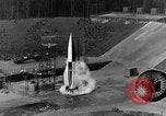 Image of German A-4 missile Peenemunde Germany, 1942, second 21 stock footage video 65675078003