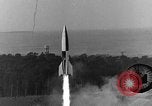 Image of German A-4 missile Peenemunde Germany, 1942, second 46 stock footage video 65675078003