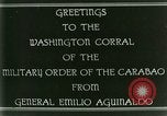 Standbild General Emilio Aguinaldo Kawit Philippinen, 1929, aus Sekunde 8 historischem Filmmaterial Videoclip 65675078017