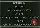 Standbild General Emilio Aguinaldo Kawit Philippinen, 1929, aus Sekunde 9 historischem Filmmaterial Videoclip 65675078017