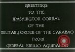 Standbild General Emilio Aguinaldo Kawit Philippinen, 1929, aus Sekunde 14 historischem Filmmaterial Videoclip 65675078017