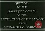 Standbild General Emilio Aguinaldo Kawit Philippinen, 1929, aus Sekunde 18 historischem Filmmaterial Videoclip 65675078017