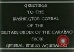 Standbild General Emilio Aguinaldo Kawit Philippinen, 1929, aus Sekunde 22 historischem Filmmaterial Videoclip 65675078017