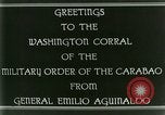 Standbild General Emilio Aguinaldo Kawit Philippinen, 1929, aus Sekunde 23 historischem Filmmaterial Videoclip 65675078017
