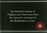 Standbild General Emilio Aguinaldo Kawit Philippinen, 1929, aus Sekunde 9 historischem Filmmaterial Videoclip 65675078018