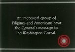 Standbild General Emilio Aguinaldo Kawit Philippinen, 1929, aus Sekunde 10 historischem Filmmaterial Videoclip 65675078018