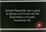 Image général Emilio Aguinaldo Cavite Philippines, 1929, de la seconde 3 séquences d'archives historiques vidéo 65675078019