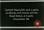 Image général Emilio Aguinaldo Cavite Philippines, 1929, de la seconde 4 séquences d'archives historiques vidéo 65675078019