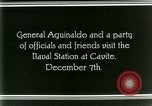 Image général Emilio Aguinaldo Cavite Philippines, 1929, de la seconde 5 séquences d'archives historiques vidéo 65675078019