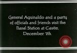 Image général Emilio Aguinaldo Cavite Philippines, 1929, de la seconde 6 séquences d'archives historiques vidéo 65675078019