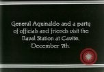 Image général Emilio Aguinaldo Cavite Philippines, 1929, de la seconde 10 séquences d'archives historiques vidéo 65675078019
