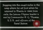 Image général Emilio Aguinaldo Cavite Philippines, 1929, de la seconde 23 séquences d'archives historiques vidéo 65675078019