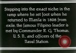 Image général Emilio Aguinaldo Cavite Philippines, 1929, de la seconde 41 séquences d'archives historiques vidéo 65675078019