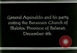 Image Président philippin Emilio Aguinaldo Bulacan Philippines, 1929, de la seconde 1 séquences d'archives historiques vidéo 65675078020