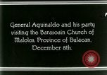 Image Président philippin Emilio Aguinaldo Bulacan Philippines, 1929, de la seconde 4 séquences d'archives historiques vidéo 65675078020
