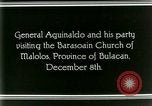 Image Président philippin Emilio Aguinaldo Bulacan Philippines, 1929, de la seconde 8 séquences d'archives historiques vidéo 65675078020
