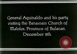 Image Président philippin Emilio Aguinaldo Bulacan Philippines, 1929, de la seconde 13 séquences d'archives historiques vidéo 65675078020