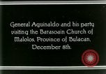 Image Président philippin Emilio Aguinaldo Bulacan Philippines, 1929, de la seconde 15 séquences d'archives historiques vidéo 65675078020