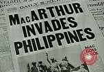 Image of General MacArthur Philippines, 1945, second 43 stock footage video 65675078028
