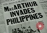 Image of General MacArthur Philippines, 1945, second 44 stock footage video 65675078028