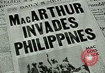 Image of General MacArthur Philippines, 1945, second 46 stock footage video 65675078028