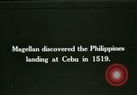 Image cathédrale Cebu Philippines, 1915, de la seconde 1 séquences d'archives historiques vidéo 65675078032