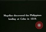 Image cathédrale Cebu Philippines, 1915, de la seconde 3 séquences d'archives historiques vidéo 65675078032