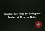 Image cathédrale Cebu Philippines, 1915, de la seconde 7 séquences d'archives historiques vidéo 65675078032