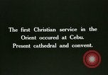 Image cathédrale Cebu Philippines, 1915, de la seconde 10 séquences d'archives historiques vidéo 65675078032