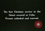 Image cathédrale Cebu Philippines, 1915, de la seconde 12 séquences d'archives historiques vidéo 65675078032